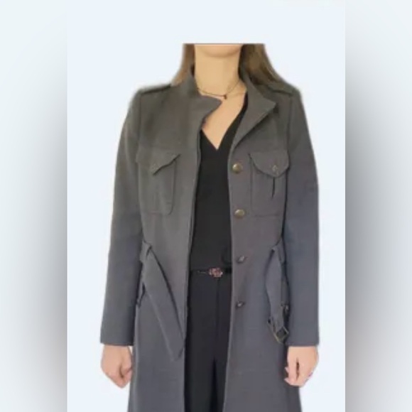 Zara Military Style Coat. Size. M - Picture 3 of 15